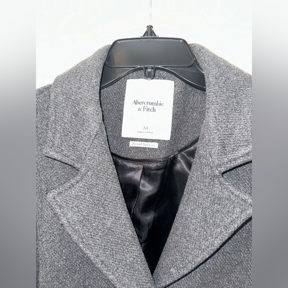 A&F Wool Blend Coat - Picture 2 of 3